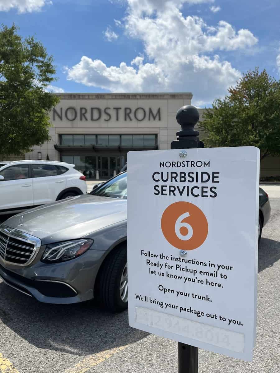 curbside pickup nordstrom