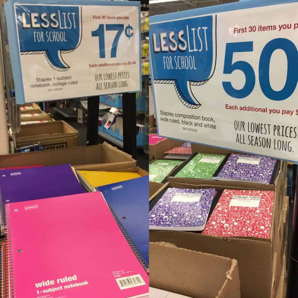 penny deals at staples