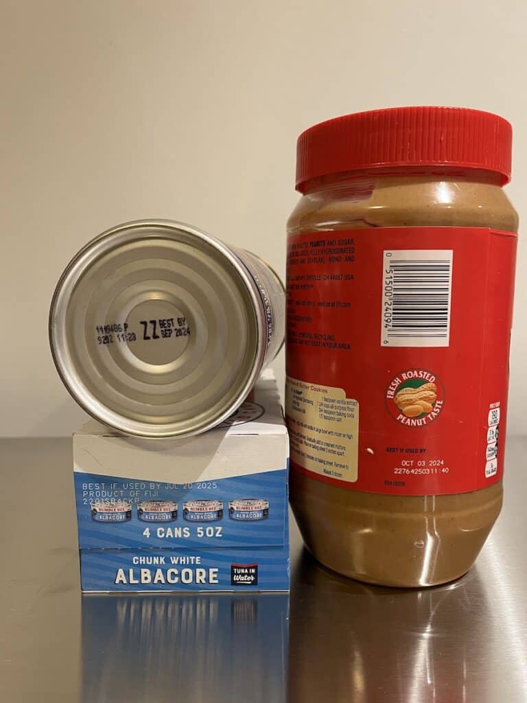 canned food expiration dates