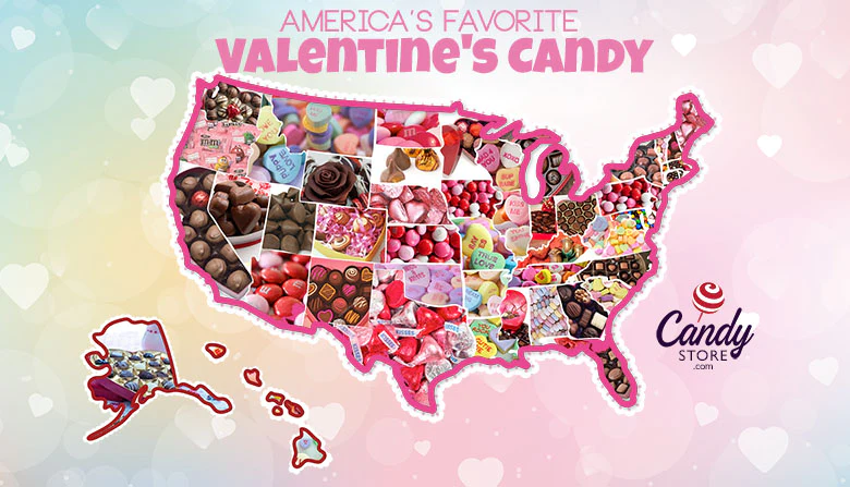 america's favorite valentine's day candy