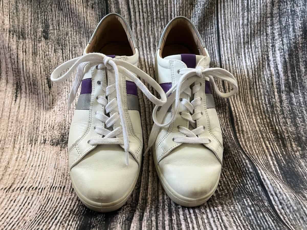 dirty white sneakers